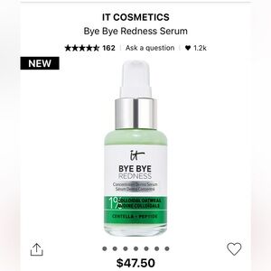 Brand new it cosmetics bye bye redness serum